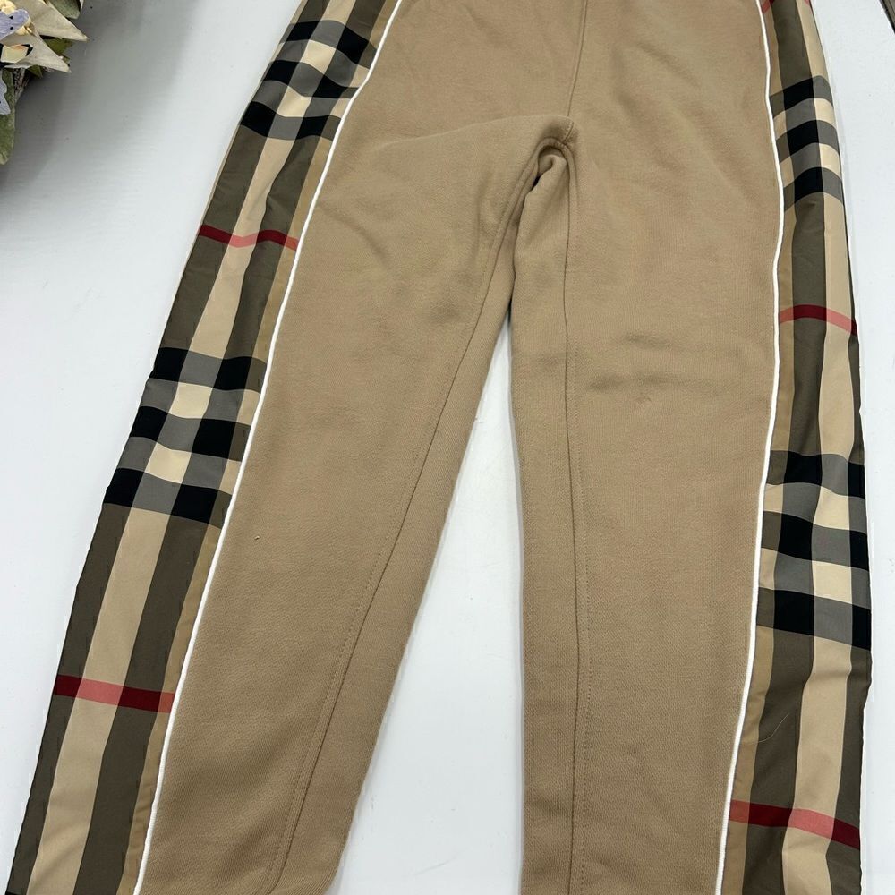 Kids Burberry vintage check 100% cotton sweatpants size 12yr  152cm - Picture 7 of 11